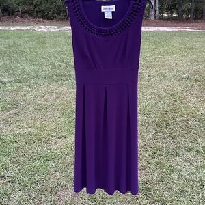 Danny & Nicole Purple Dress